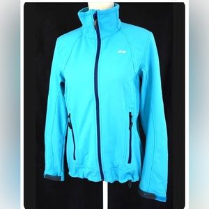Koppen Softshell Women Teal Navy Water Resistant Thermo Jacket Great con…